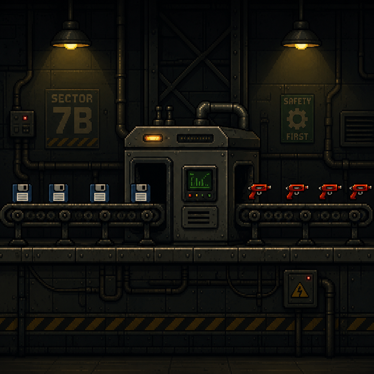 Pixel art preview of the AttackFactory automated exploit pipeline.
